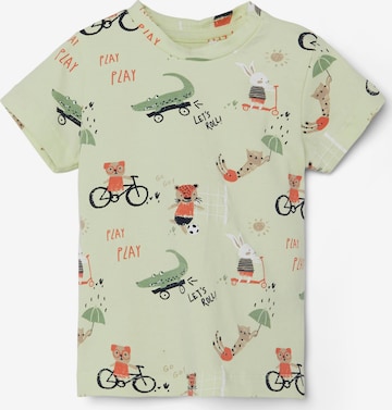 NAME IT Shirt 'FORIS' in Groen: voorkant