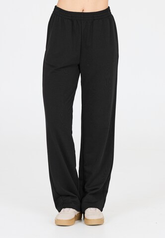 Athlecia Regular Sportbroek 'Crecy' in Zwart: voorkant