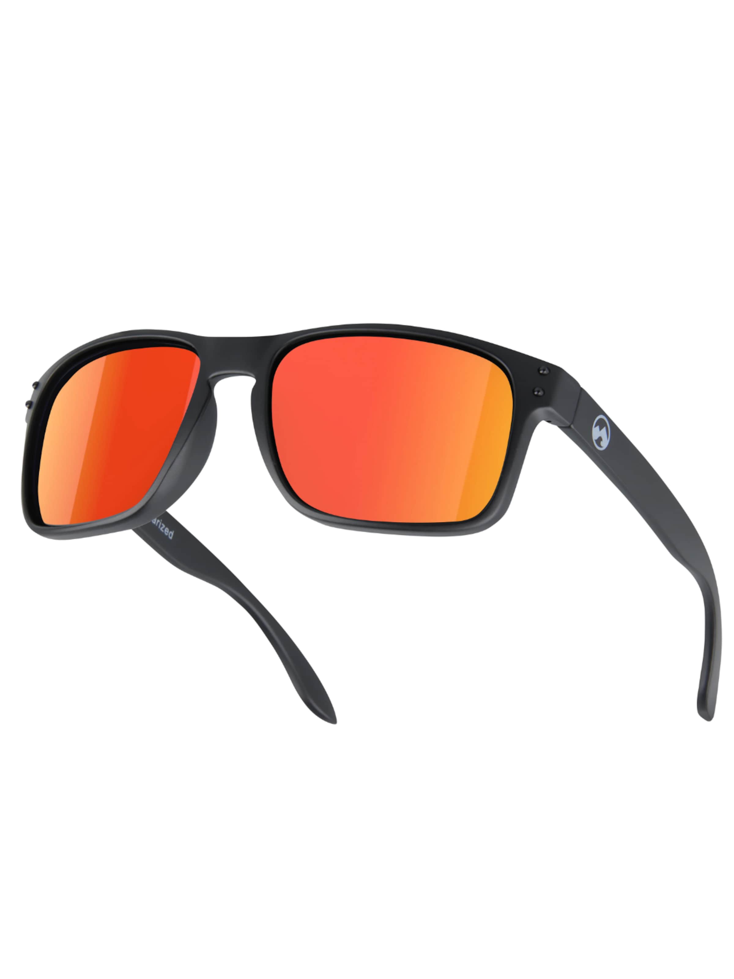 Occhiali da sole sportivi 'MowMow Stick Sunglasses - Polarized - Men - Women' di Mowmow in arancione: frontale