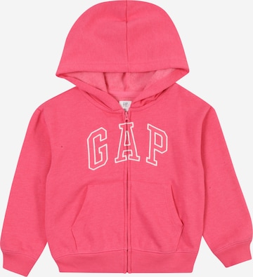 GAP Mikina 'HERITAGE' – pink: přední strana