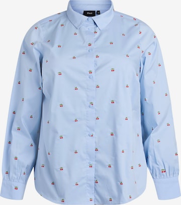 mėlyna Zizzi Palaidinė 'Mcherry': priekis