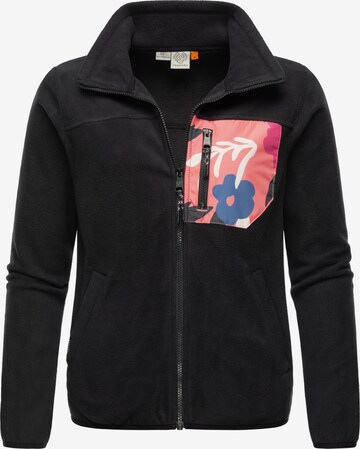 Ragwear Fleece jas 'Appolo' in Zwart