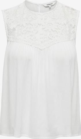 Camicia da donna di ONLY in bianco: frontale