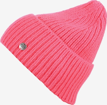 Zwillingsherz Beanie 'Monika' in Pink: front