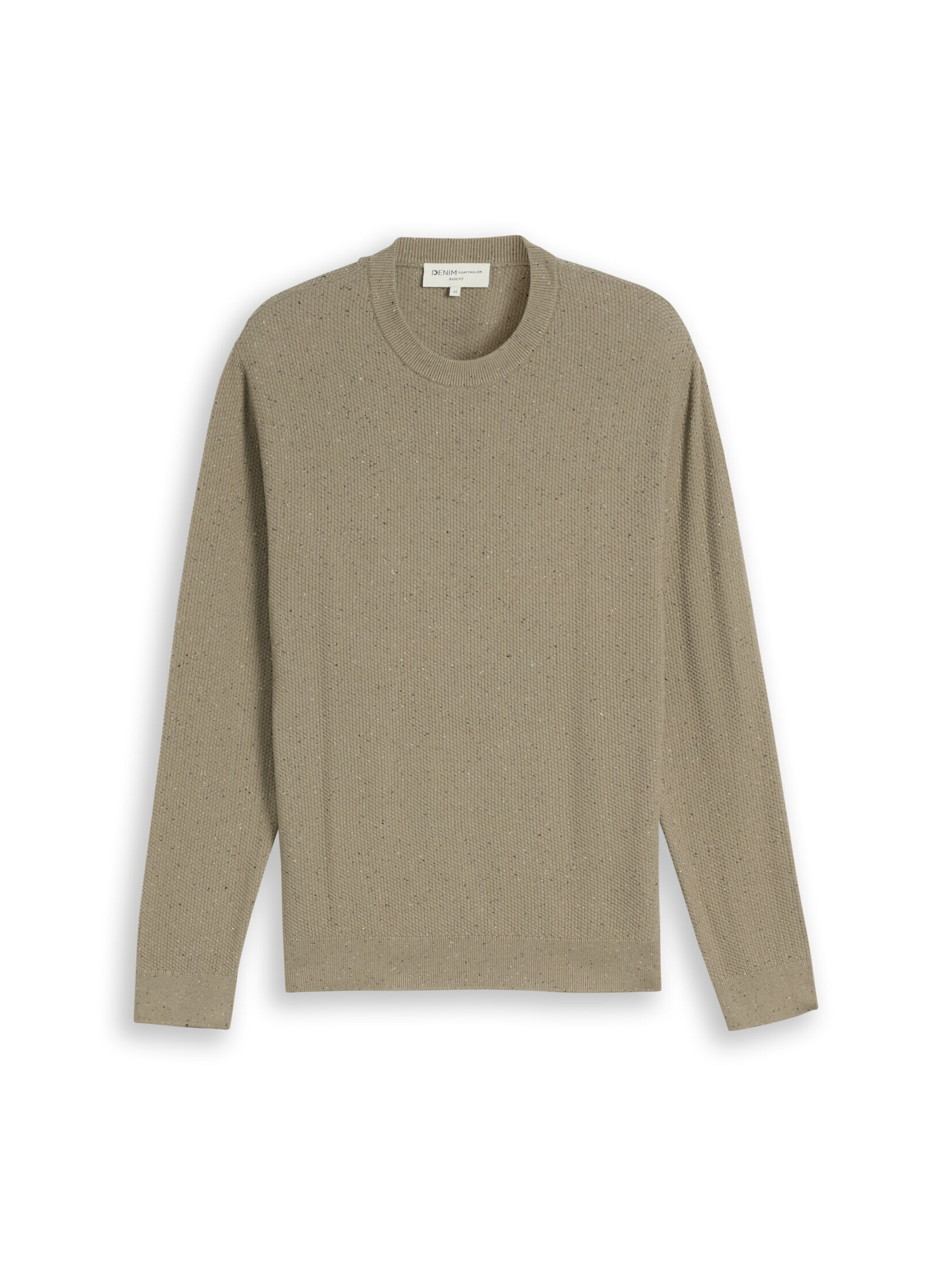 TOM TAILOR DENIM Pullover in Grün: Vorderseite