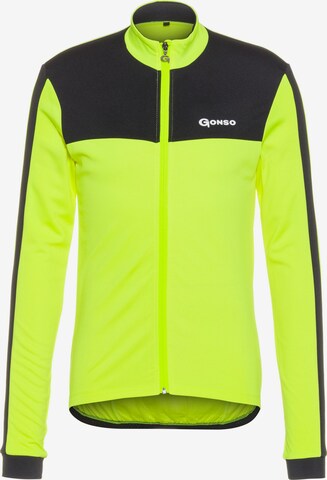 GONSO Training Jacket '1 to 1' in Yellow: front