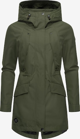 Ragwear Функциональное пальто 'Begonia' в Зеленый: спереди