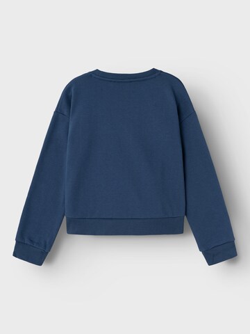 NAME IT Sweatshirt 'LASANNE' i blå