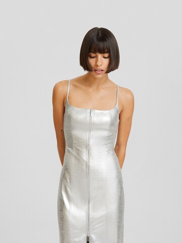 Bershka Dress in Silver