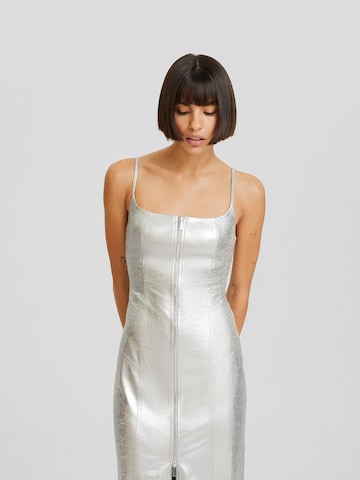 Bershka Kleid in Silber