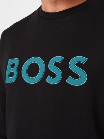 BOSS Sweatshirt in Zwart