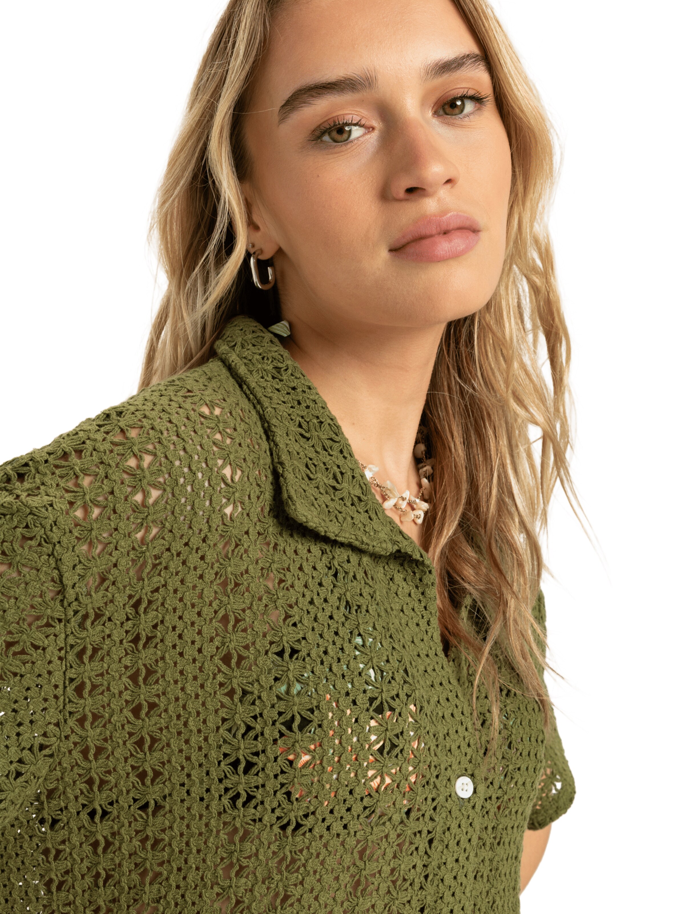 ROXY Strandjurk 'Chasin Sunset' in Groen