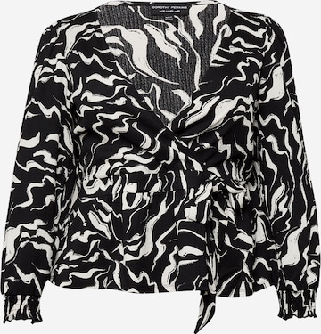 Dorothy Perkins Curve Blouse in Zwart: voorkant