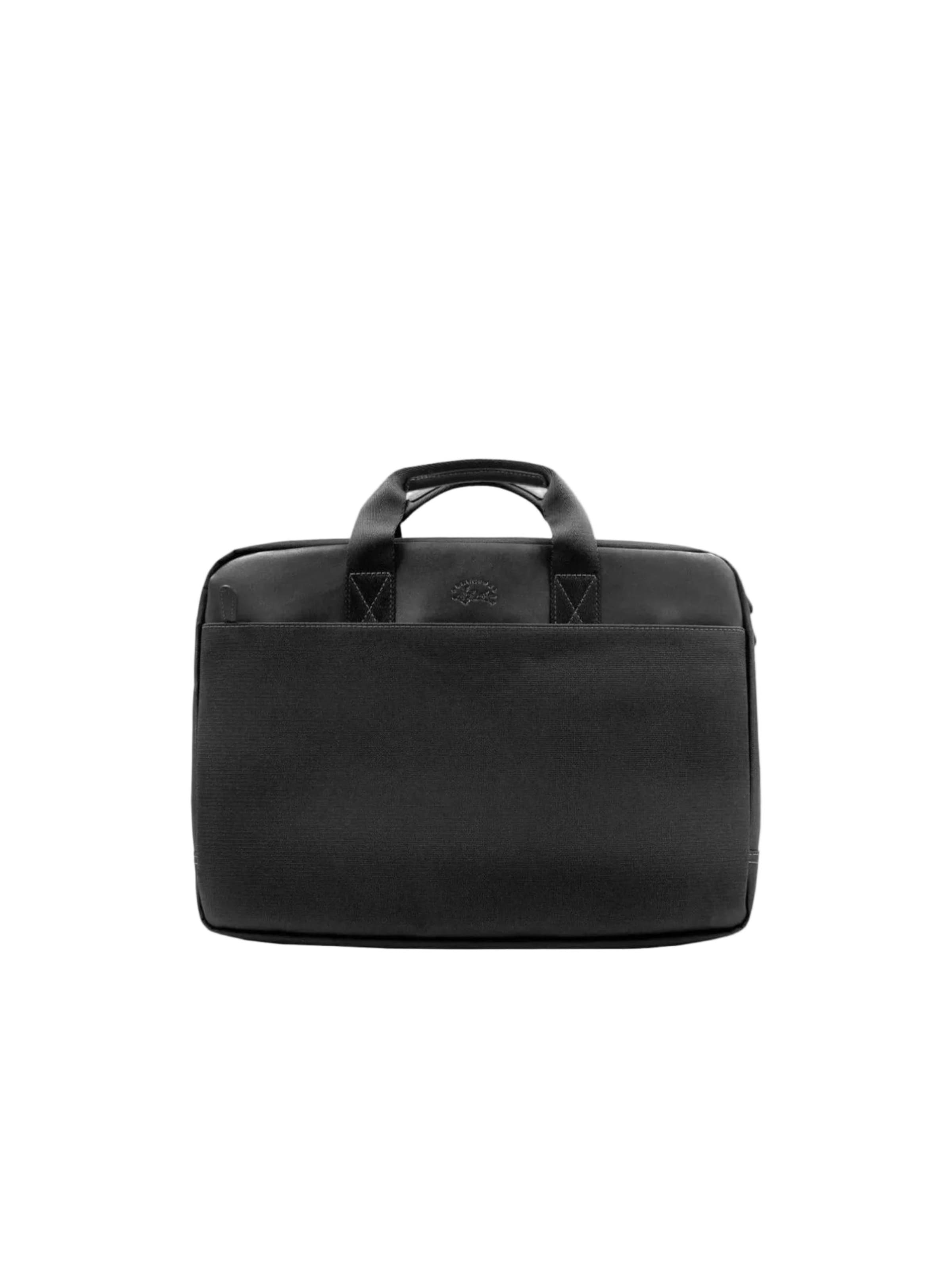 Francinel Document Bag in Black: front