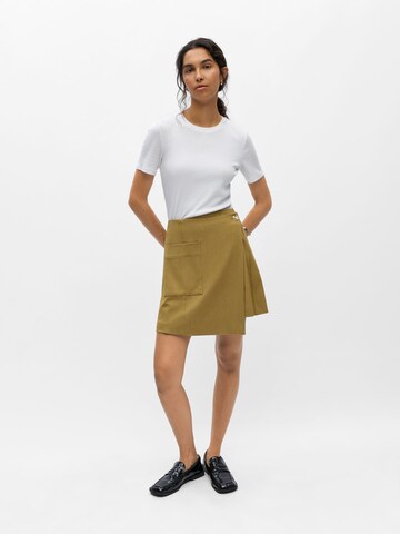 OBJECT - Falda en marrón: frente