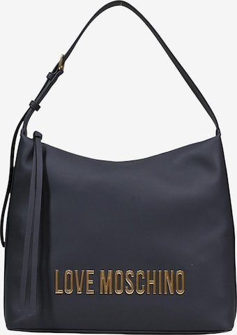 Love Moschino Skuldertaske i sort: forside