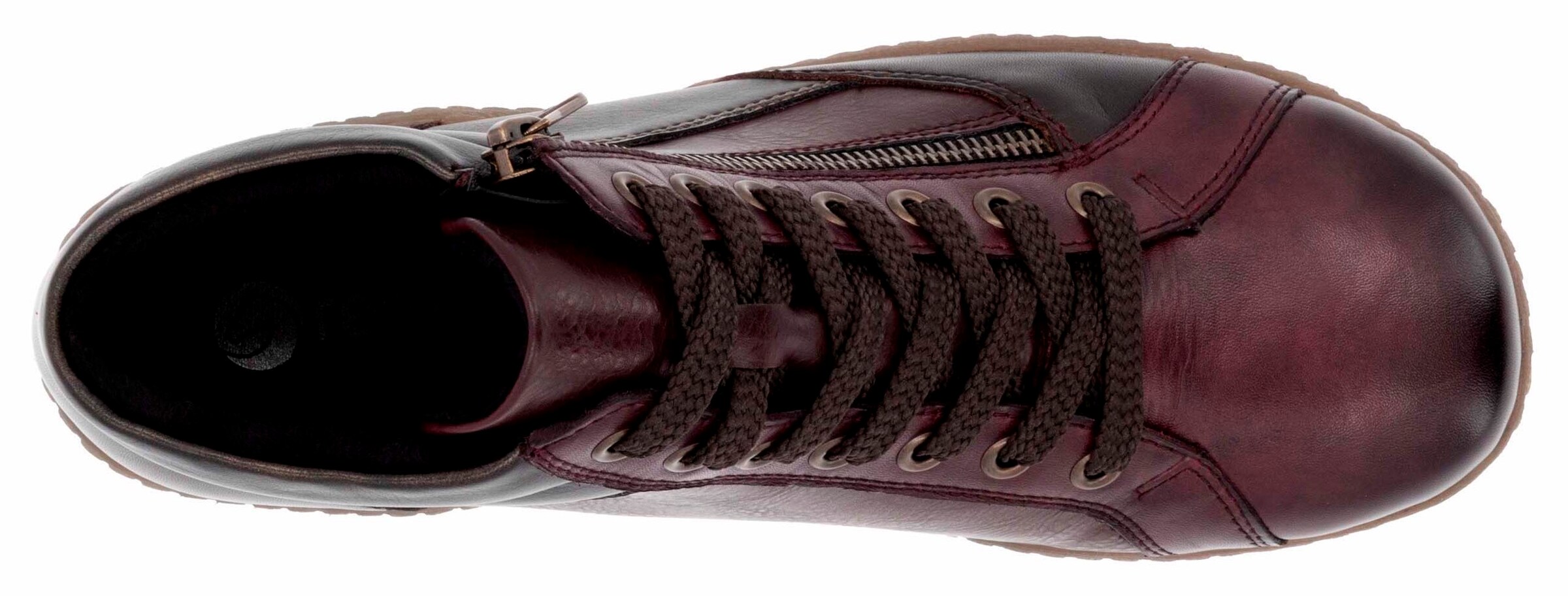 Bottines à lacets REMONTE en marron