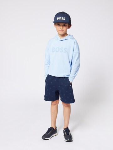 BOSS Sweatshirt i blå: framsida