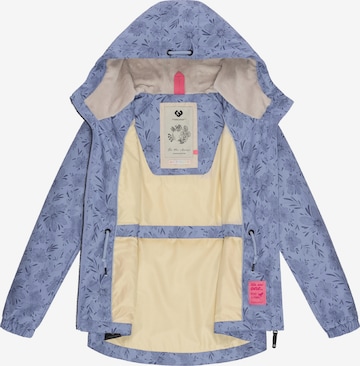 Ragwear Weatherproof jacket 'Dankka Spring' in Blue