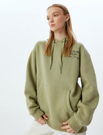 Koton Sweatshirt in Groen