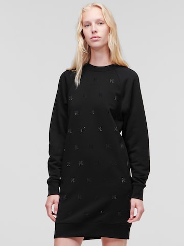 Karl Lagerfeld Dress in Black: front