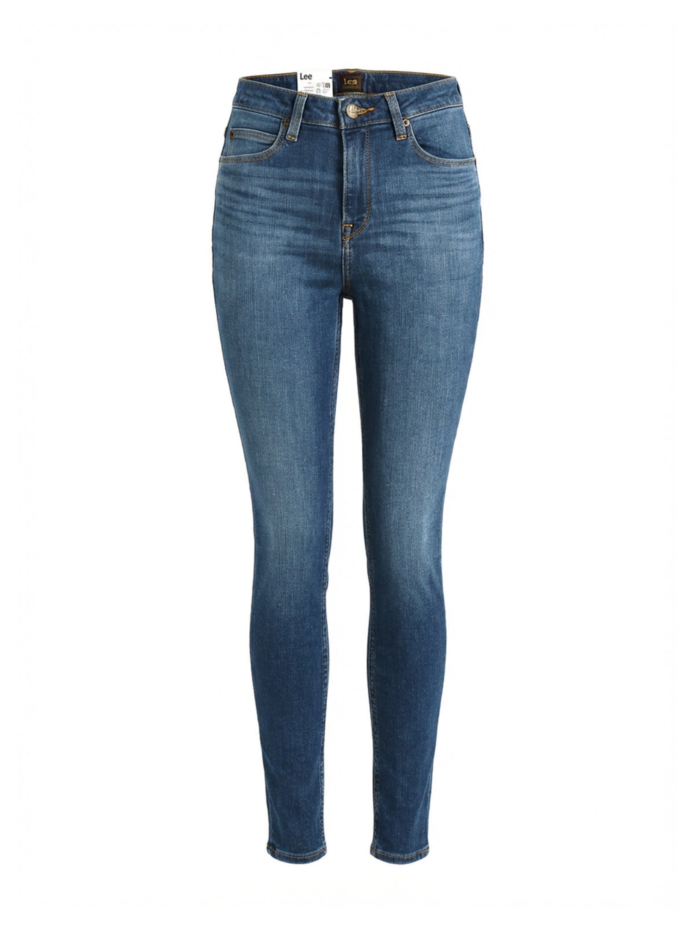 Lee Skinny Jeans 'SCARLETT' in Blauw: voorkant