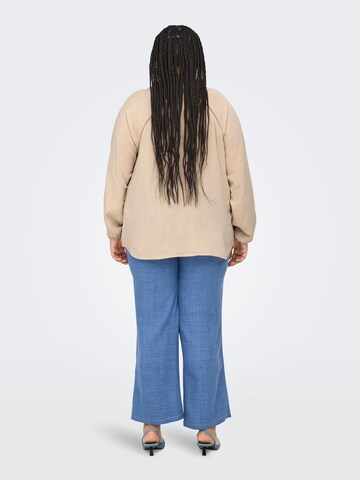 ONLY Carmakoma Blouse 'THYRA' in Beige