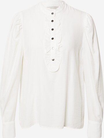 Freequent - Blusa 'APRIL' en blanco: frente