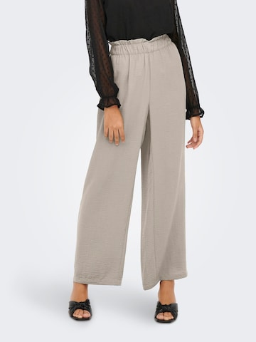 JDY Loose fit Pants 'Gry' in Grey: front