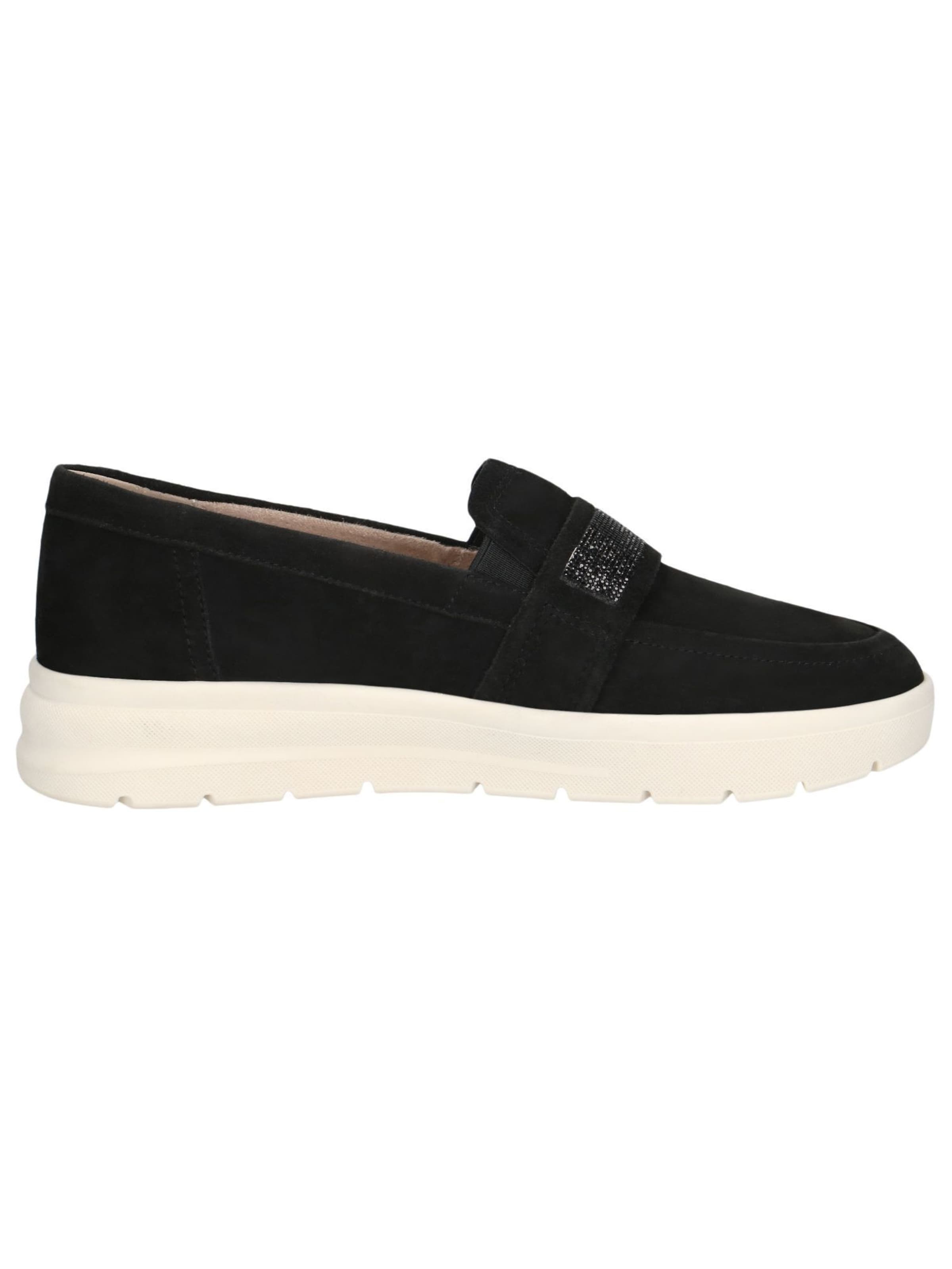 CAPRICE Classic Flats in Black