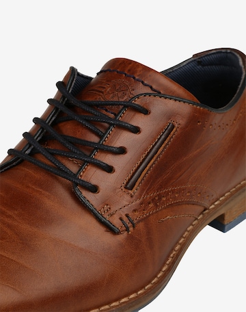 BULLBOXER Lace-Up Shoes in Brown