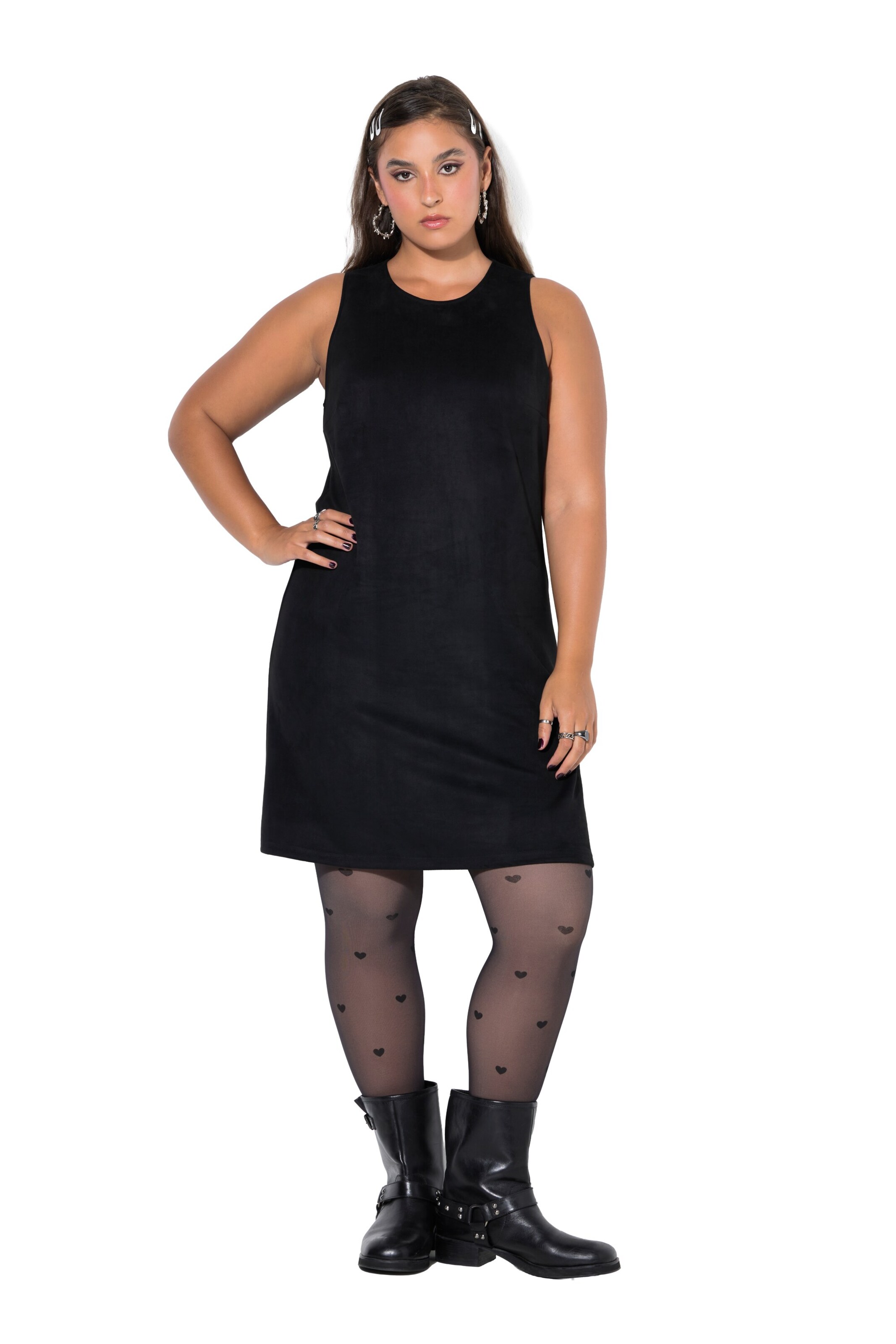 Studio Untold Kleid in Schwarz: Vorderseite