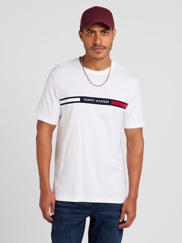 Maglietta di TOMMY HILFIGER in bianco: frontale