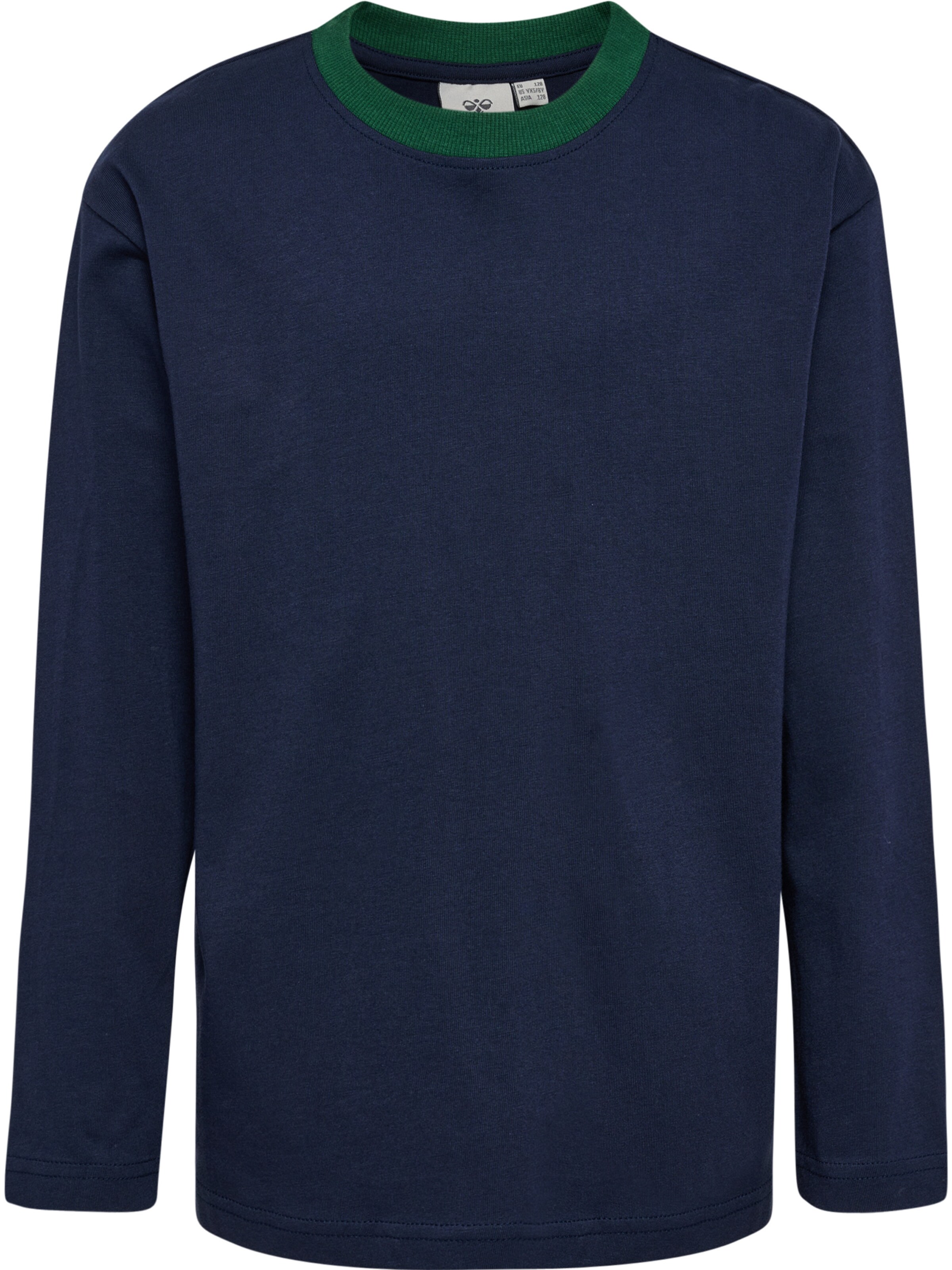 Hummel Shirt in Blau: Vorderseite