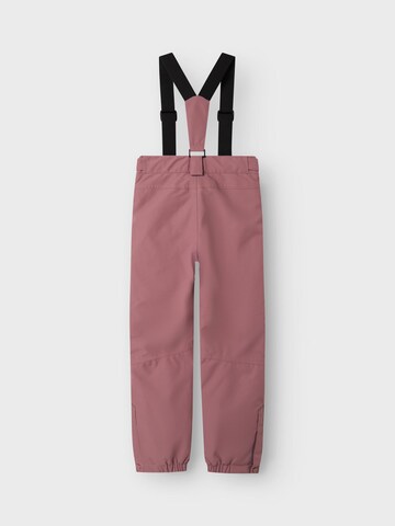 NAME IT regular Udendørsbukser 'SNOW10' i pink