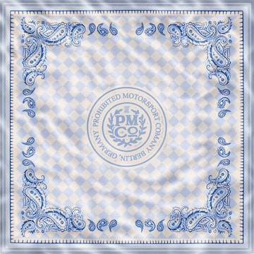 Prohibited - Chal 'Rush Checkered' en azul: frente