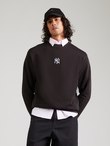 Pull-over NEW ERA en noir : devant