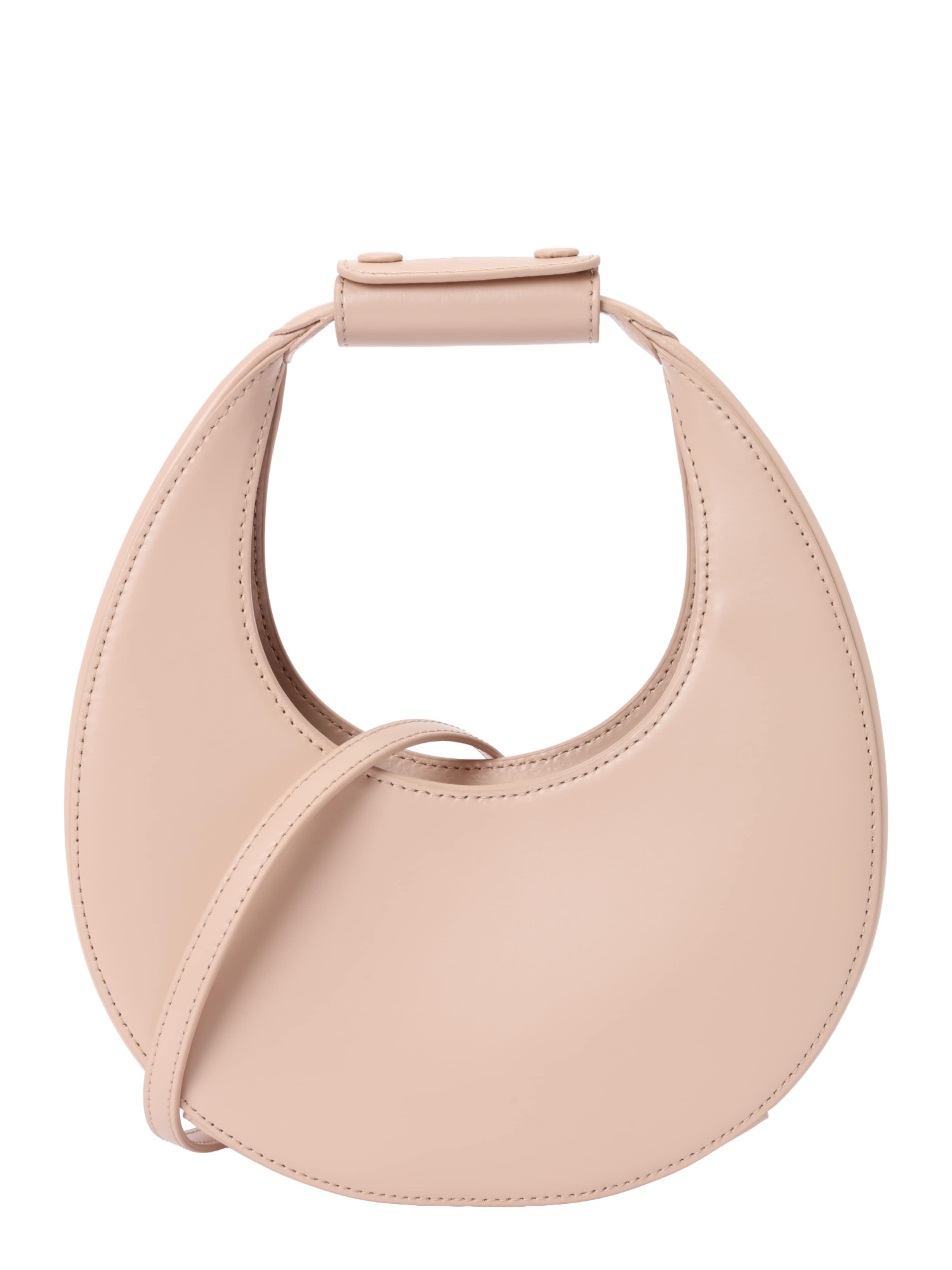 Sac bandoulière 'MINI MOON' Staud en rose : devant