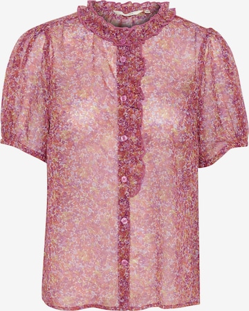 Cream Blúzka 'Mese' - Červená: predná strana