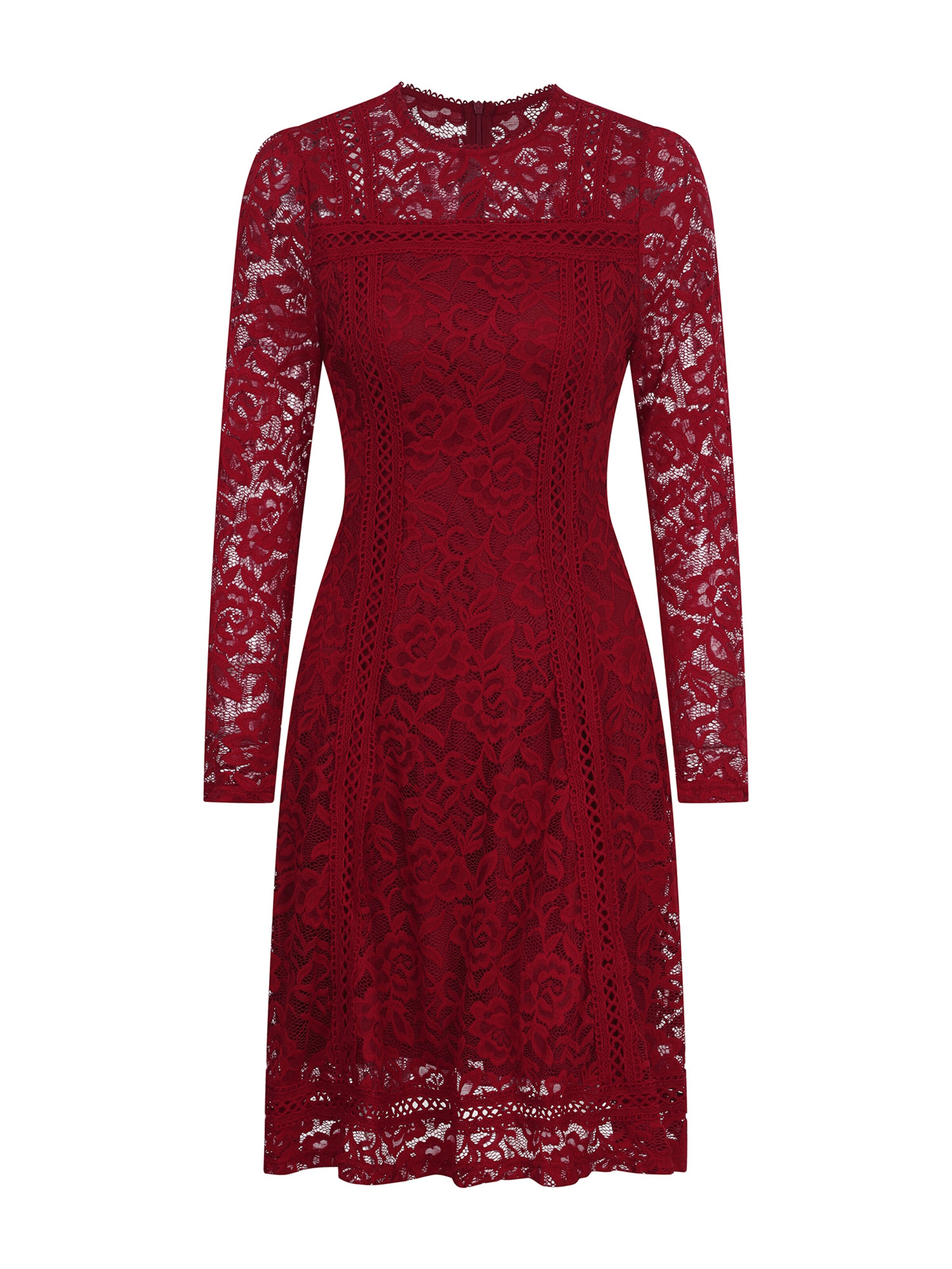 LapaPlus Jurk in Rood