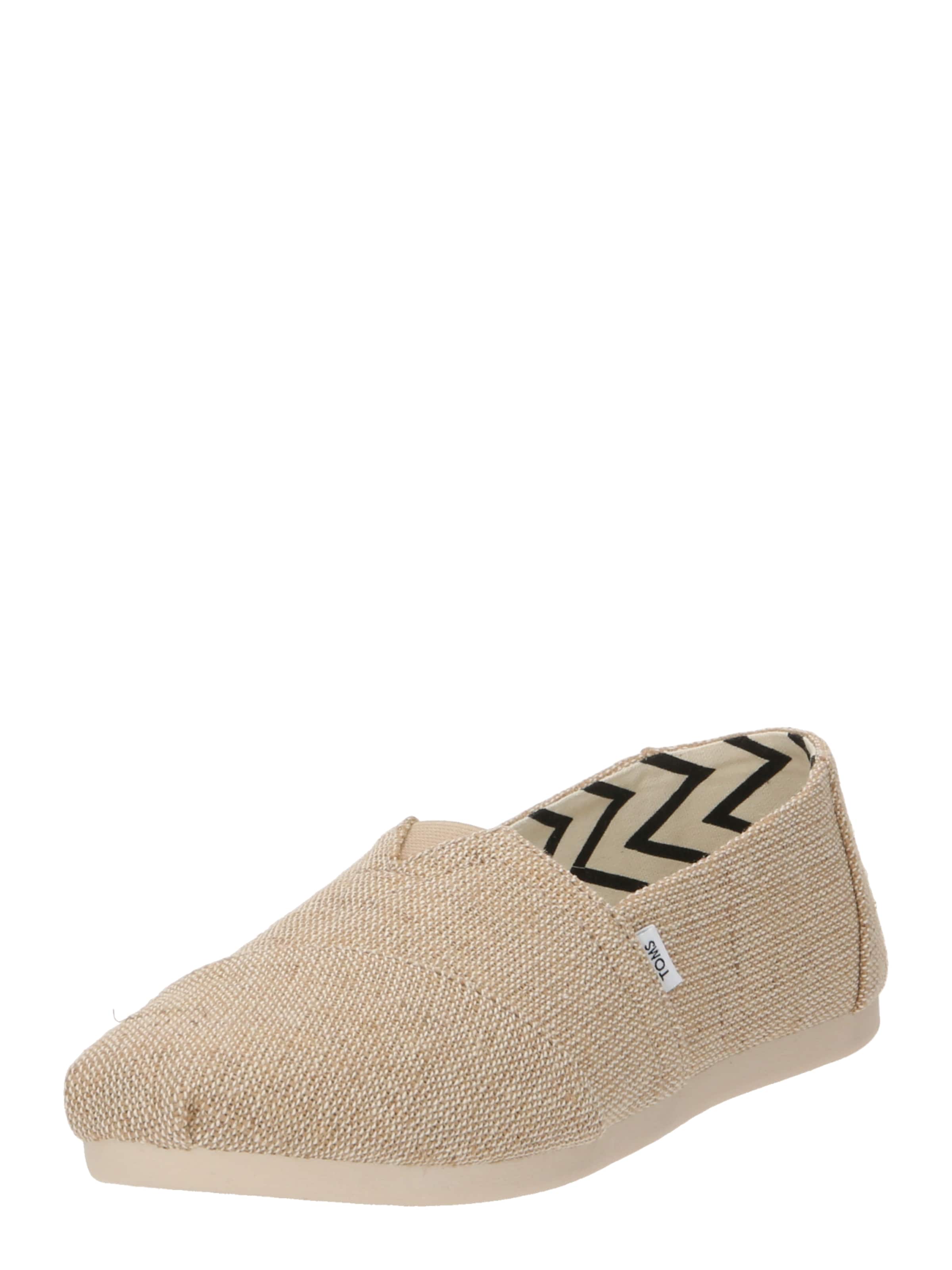 TOMS Espadrilles &#x27;ALPARGATA&#x27; in Beige: voorkant