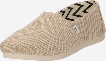 TOMS Espadrilky 'ALPARGATA' – béžová: přední strana