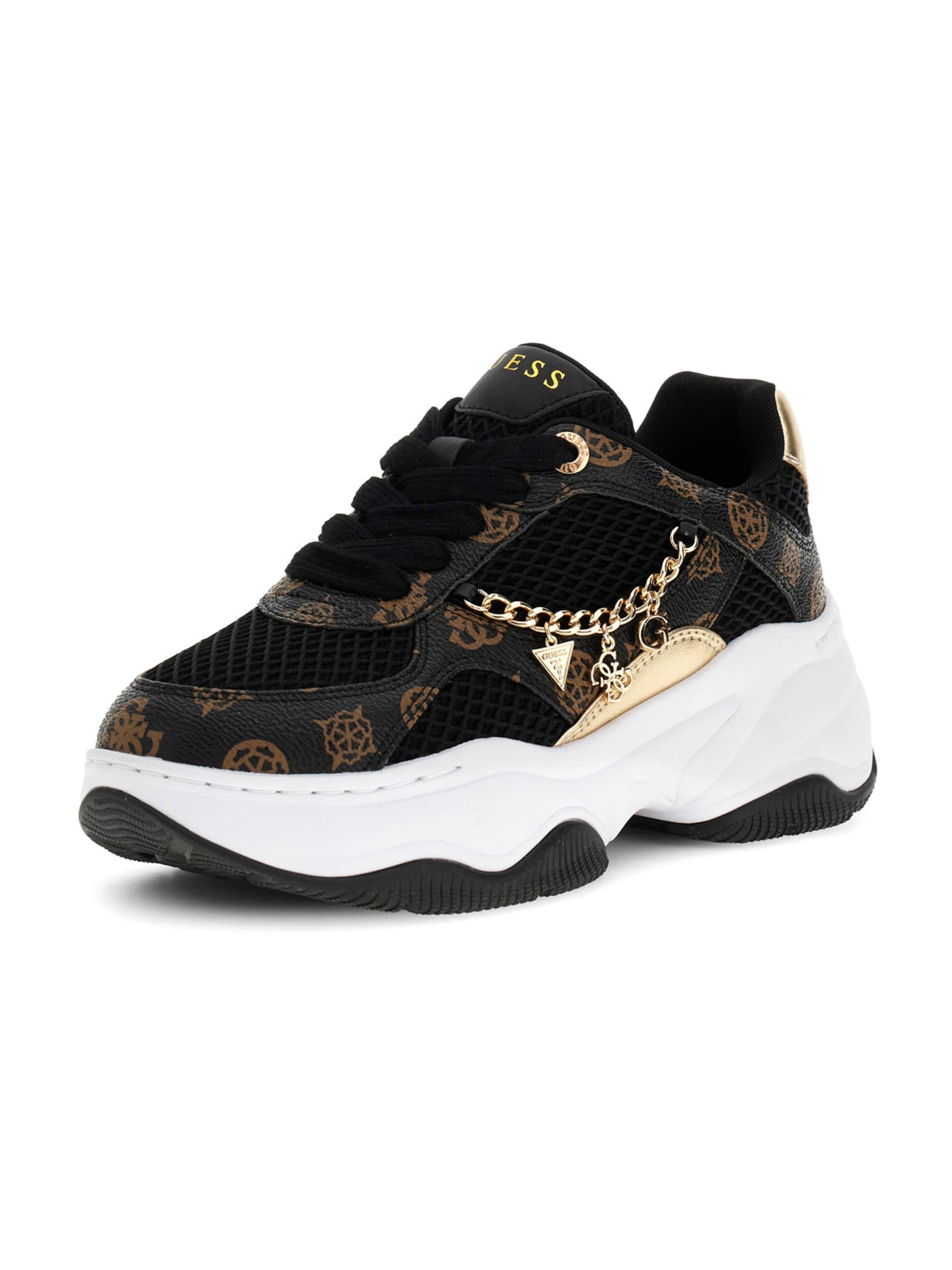 GUESS Platform trainers 'HARPAA' in Black: front