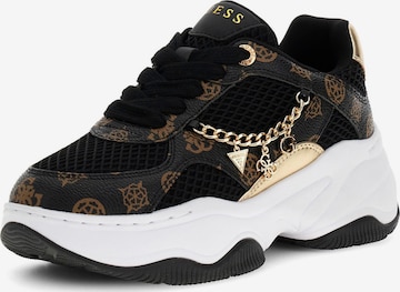 juoda GUESS Sportbačiai be auliuko 'HARPAA': priekis