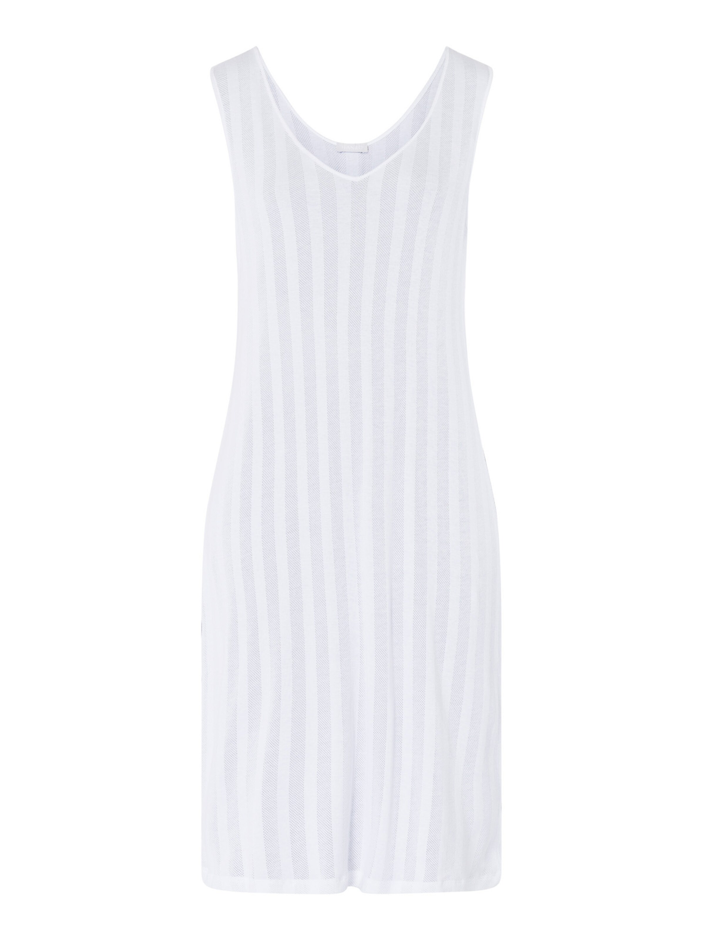 Hanro Nachthemd ' Simone ' in Wit: voorkant