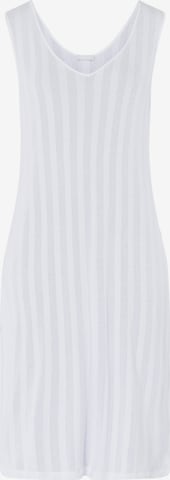 Chemise de nuit ' Simone ' Hanro en blanc : devant