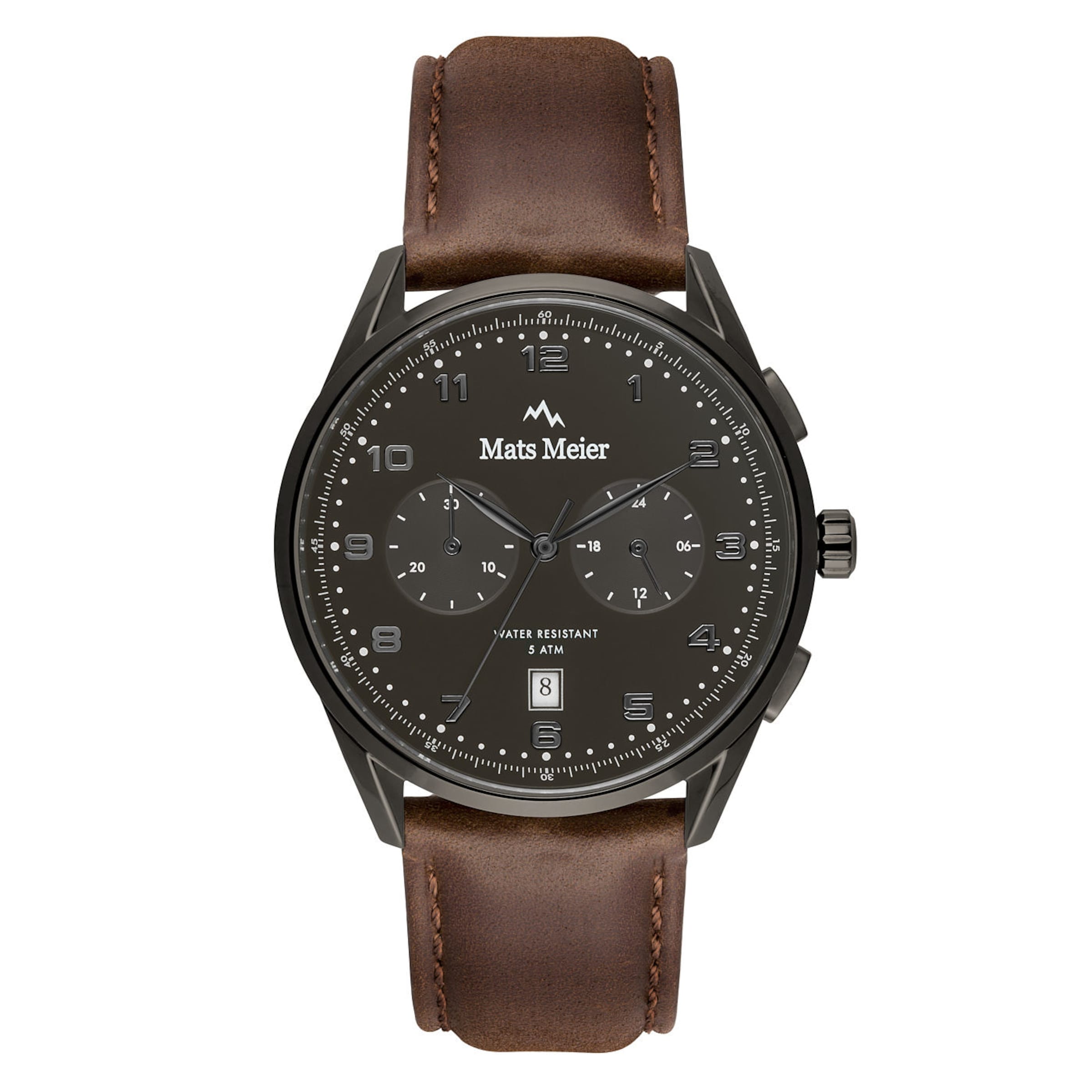 Mats Meier Analog watch in Grey: front