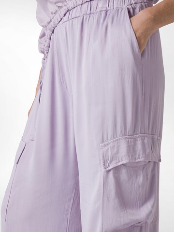 DEHA Loosefit Cargobroek in Lila