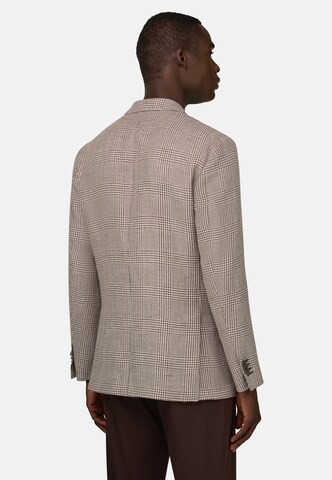 Boggi Milano Regular Fit Sakko ' Prince of Wales' in Braun