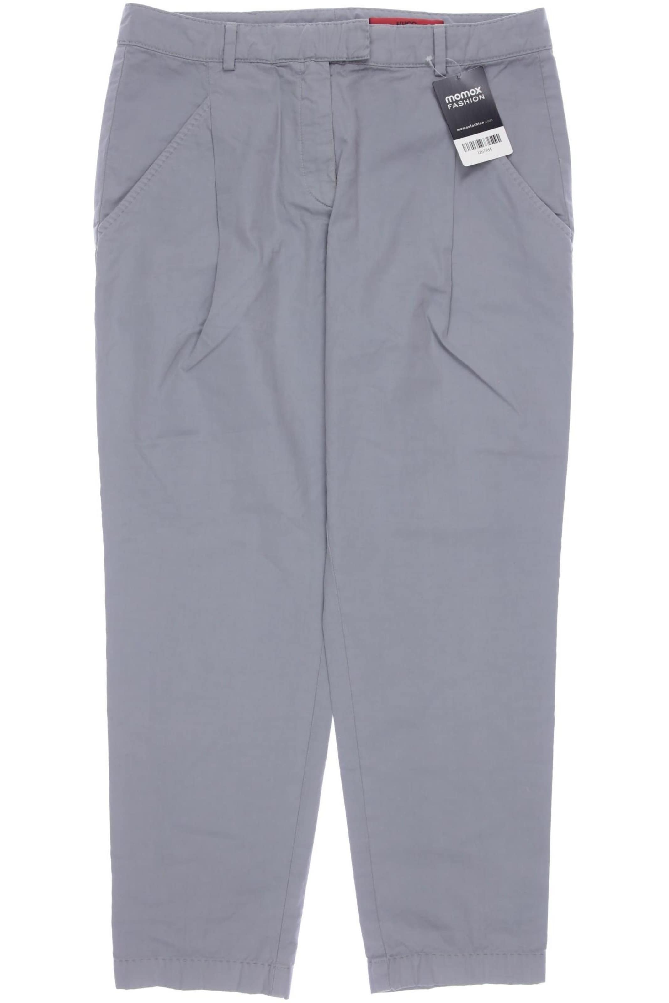 HUGO Pants in S in Grey: front